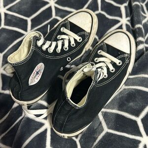 Women converse